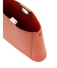 FURLA FLEUR Calfskin shoulder bag cinnamon - Women’s Bags - 6