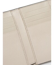 FURLA 1927 Compact wallet in ares leather soil+marble c+pearl and int. - Women’s Wallets - 3