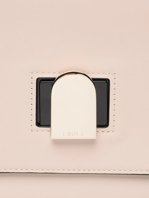 EMMA Handbag, with shoulder strap, in leather ballerina - Women’s Bags