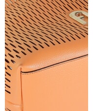 FURLA PRIMULA Perforated leather shoulder bag sunset - Women’s Bags - 4