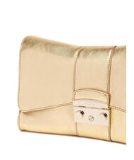 FURLA METROPOLIS REMIX Calfskin clutch bag multicolor - Women’s Bags - 3