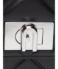 FURLA 1927 Mini quilted leather bag Black - Women’s Bags - 4