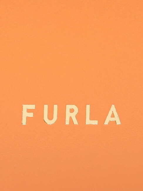 PRIMAVERA Small calf leather shoulder bag sunset - Women’s Bags