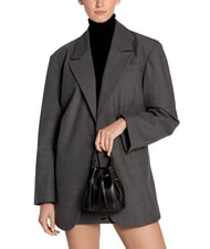 FURLA MIASTELLA Mini Bucket by hand, with shoulder strap Black - Women’s Bags - 6