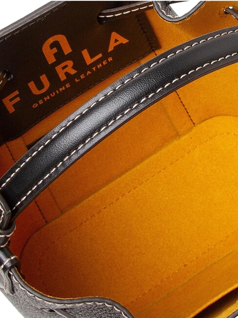 MIASTELLA Mini Bucket by hand, with shoulder strap Black - Women’s Bags