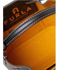 FURLA MIASTELLA Mini Bucket by hand, with shoulder strap Black - Women’s Bags - 7