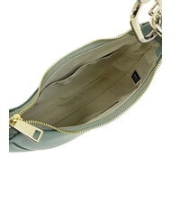 FURLA PRIMAVERA Small calf leather shoulder bag olive - Women’s Bags - 5