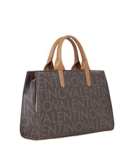 MARIO VALENTINO REGINA RE Handbag with all-over logo and shoulder strap dark/natural - Women’s Bags - 3
