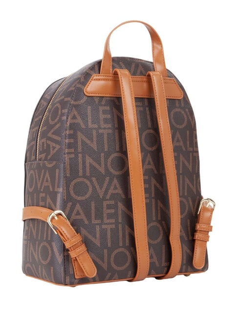 REGINA RE Backpack with all-over logo print dark/natural - Women’s Bags