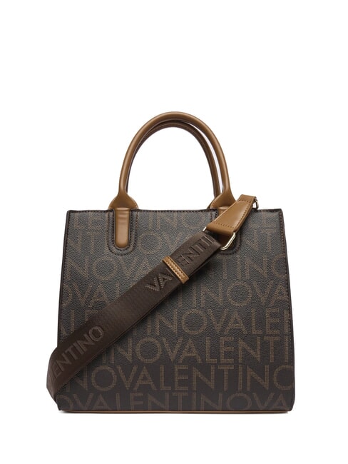 REGINA RE Handbag with all-over logo print dark/natural - Women’s Bags