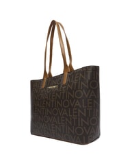 MARIO VALENTINO REGINA RE Shoulder shopping bag with all-over logo - Women’s Bags
