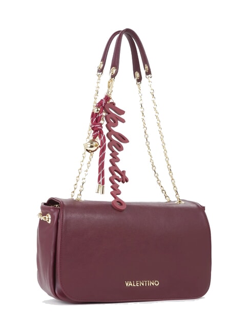 WINTER RE Convertible shoulder bag with charms Bordeaux - Women&rsquo;s Bags