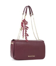 MARIO VALENTINO WINTER RE Convertible shoulder bag with charms Bordeaux - Women&rsquo;s Bags - 2