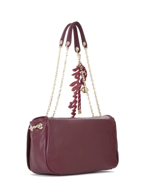 WINTER RE Convertible shoulder bag with charms Bordeaux - Women&rsquo;s Bags