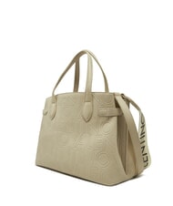 MARIO VALENTINO PANSY Handbag with two shoulder straps ecru - Women&rsquo;s Bags - 3