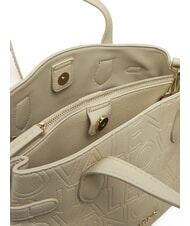 MARIO VALENTINO PANSY Handbag with two shoulder straps ecru - Women&rsquo;s Bags - 6