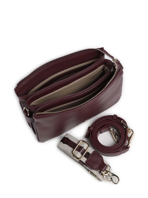 ZERO RE Multifunctional saffiano print bag prune - Women&rsquo;s Bags