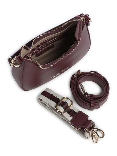 ZERO RE Shoulder bag with logoed shoulder strap prune - Women’s Bags