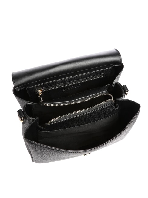 ALEXIA Bag with metal logo on the shoulder strap black - Women’s Bags