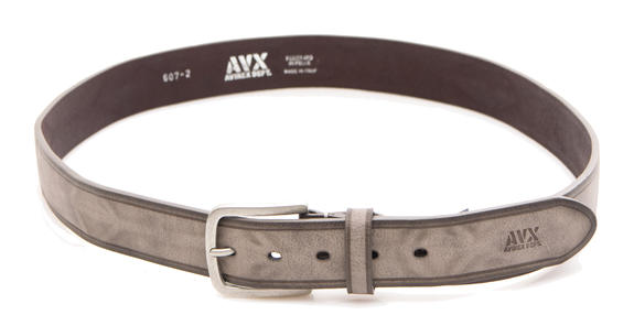 AVIREX belt Made in Italy gray - Belts