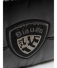 BLAUER PADDED NYLON Backpack with rhinestone logo BLACK - Women&rsquo;s Bags - 3