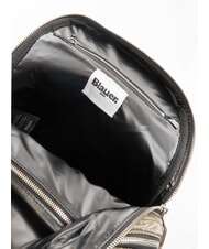 BLAUER SOFTY Quilted backpack with pocket mud - Women&rsquo;s Bags - 5