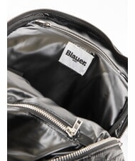 BLAUER SOFTY Quilted backpack with pocket BLACK - Women&rsquo;s Bags - 5