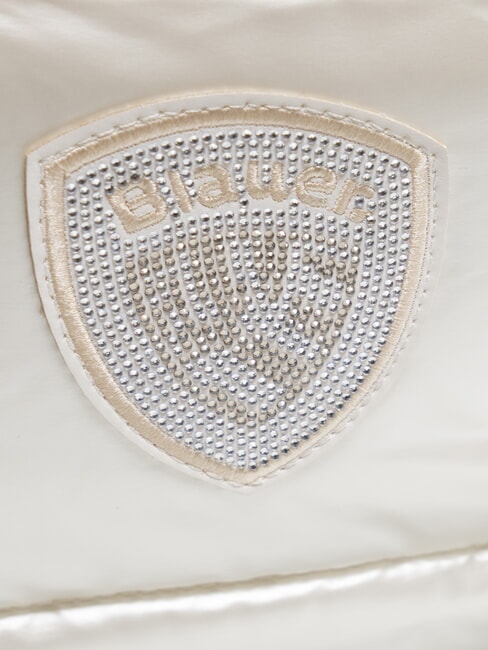 PADDED NYLON Large tote bag with shoulder strap white - Women’s Bags