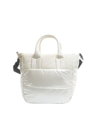 BLAUER PADDED NYLON Large tote bag with shoulder strap white - Women’s Bags - 4