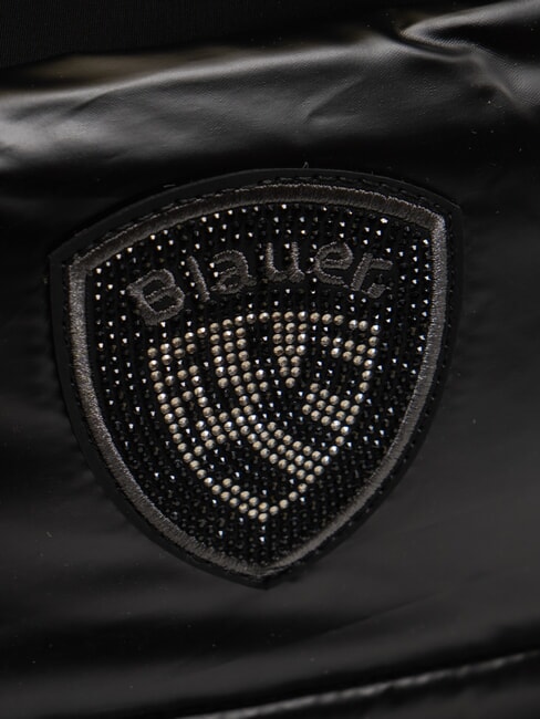 PADDED NYLON Large tote bag with shoulder strap BLACK - Women&rsquo;s Bags