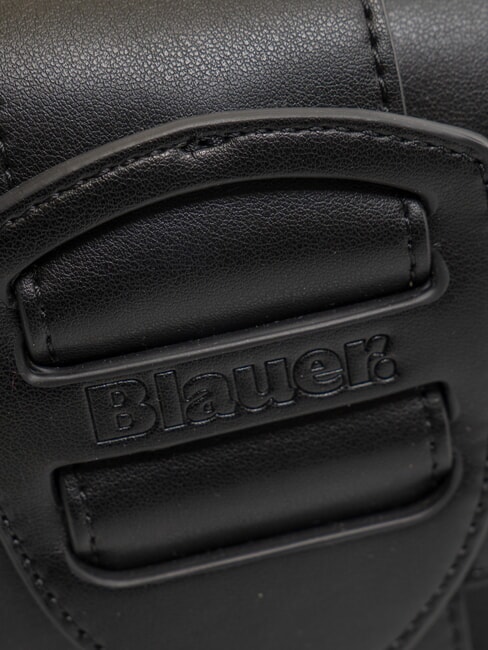 LADY B Shoulder bag with flap BLACK - Women’s Bags