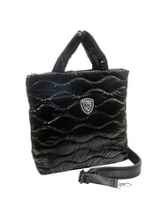 BLAUER SOFTY Quilted shopping bag with shoulder strap BLACK - Women&rsquo;s Bags - 2