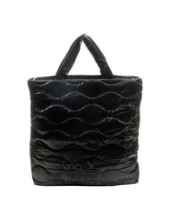 BLAUER SOFTY Quilted shopping bag with shoulder strap BLACK - Women&rsquo;s Bags - 3