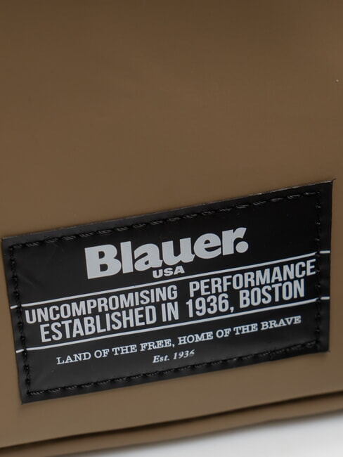 RUBBER Small rubberized bag MILITARY GREEN - Over-the-shoulder Bags for Men