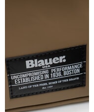 BLAUER RUBBER Small rubberized bag MILITARY GREEN - Over-the-shoulder Bags for Men - 3