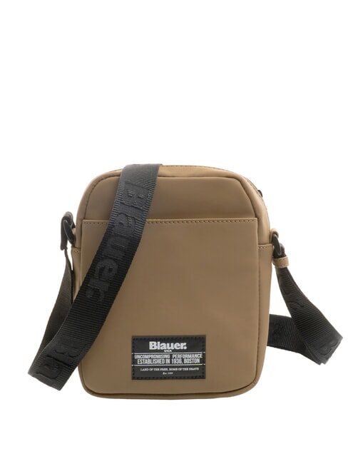 RUBBER Small rubberized bag MILITARY GREEN - Over-the-shoulder Bags for Men