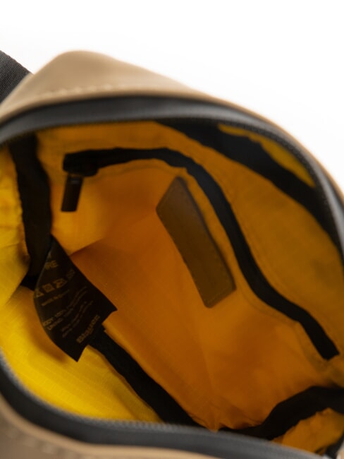 RUBBER Small rubberized bag MILITARY GREEN - Over-the-shoulder Bags for Men