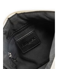 BLAUER PADDED NYLON Fluffy shoulder bag with rhinestone logo white - Women&rsquo;s Bags - 4