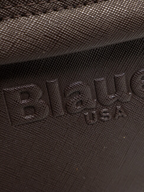 WALLSTREET Men's clutch bag with cuff DarkBrown - Tablet holder& Organizer