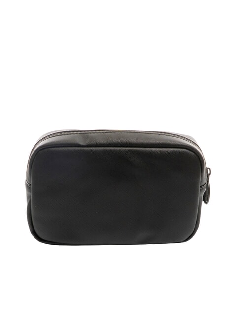 WALLSTREET Men's clutch bag with cuff BLACK - Tablet holder& Organizer