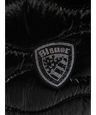 BLAUER SOFTY Large quilted clutch bag BLACK - Women’s Bags - 3