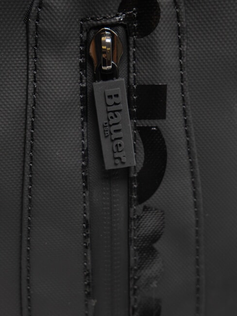 SPLASH Shiny logo bag BLACK - Over-the-shoulder Bags for Men