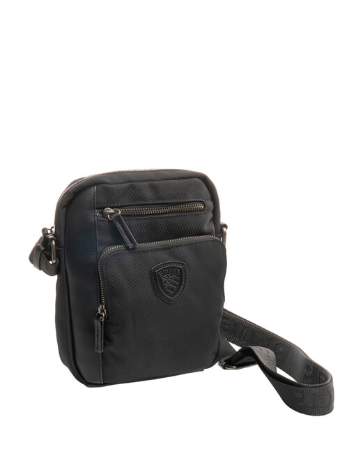 AVENUE Medium shoulder bag BLACK - Over-the-shoulder Bags for Men
