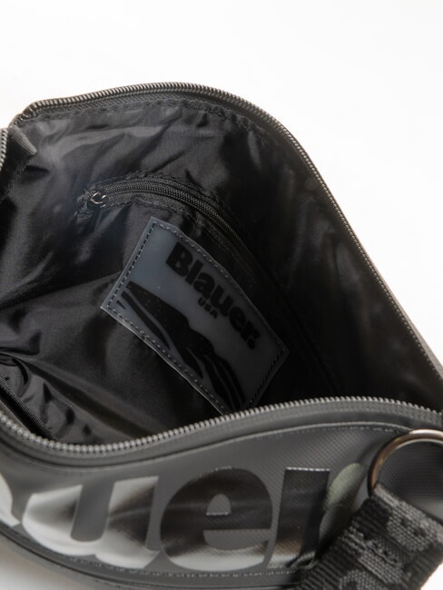 SPLASH Clutch bag with shiny logo BLACK - Tablet holder& Organizer