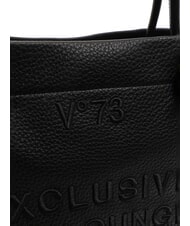 V73 CORTINA Medium shoulder shopping bag black - Women’s Bags - 3