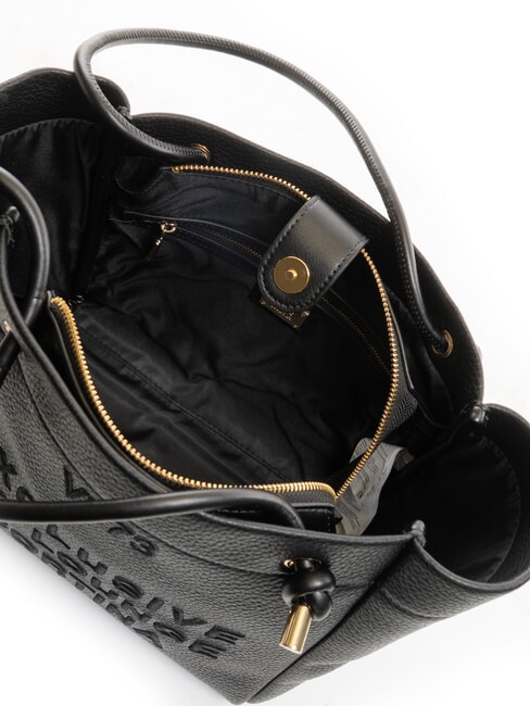 CORTINA Medium shoulder shopping bag black - Women’s Bags