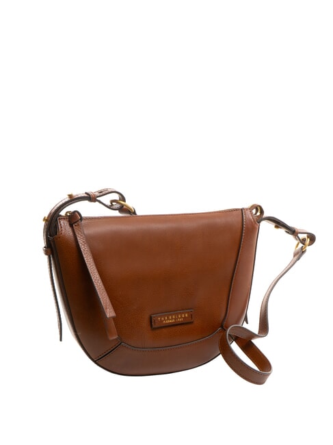 FEDORA Leather shoulder bag BROWN - Women&rsquo;s Bags