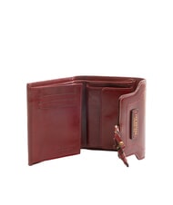 THE BRIDGE ELBA Medium leather wallet Chianti / Bordeaux / Gold - Women&rsquo;s Wallets - 2