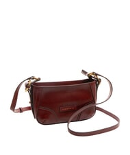 THE BRIDGE MATILDE Mini shoulder bag in leather Chianti / Bordeaux / Gold - Women&rsquo;s Bags - 2