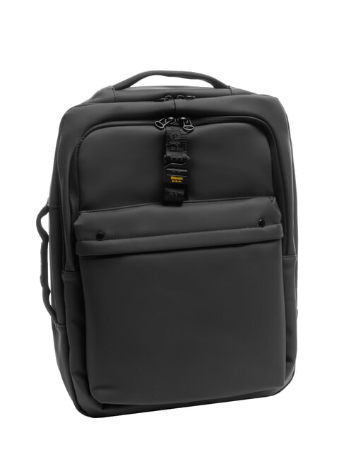 RUBBER 14" laptop backpack BLACK - Laptop backpacks